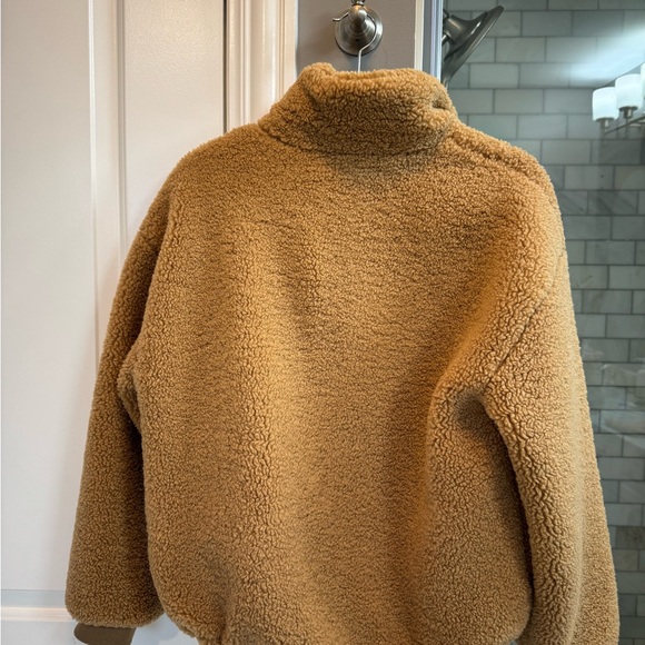 Cozy Tan Sherpa Jacket - Picture 5 of 5